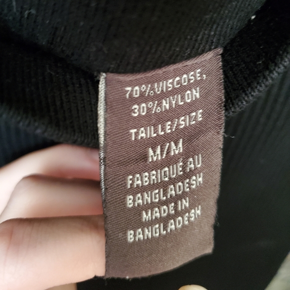 Black Ribbed Suzy Shier - Picture 3 of 4